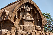 Mamallapuram - Tamil Nadu. The five Rathas. The Bhima ratha. 